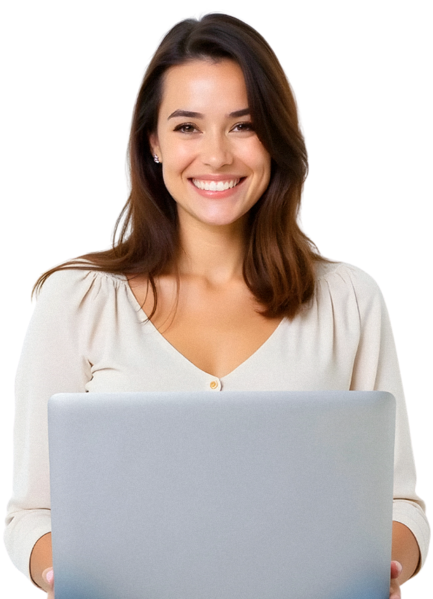 Empresária sorrindo